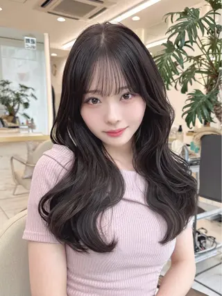 セミロング MAEUL 【マウル】栄のヘアスタイル