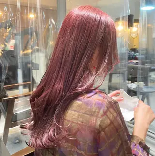 ロング カラー ヘアアレンジ 🌹TikTok4万 フォロワー🌹AKIのヘアスタイル