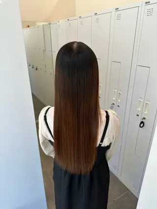 ロング カラー Wisteria所属・美髪特化✨ 伊織✨縮毛矯正✨のヘアスタイル
