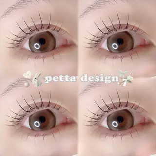 マツエク・マツパ Ange.アンジュ 平本咲来のマツエク・マツパデザイン