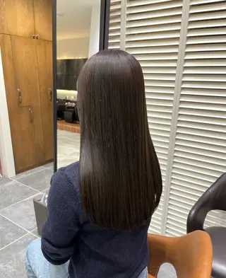 カラー かわいいを＋🎀🤍 上品hair/ 星愛のヘアスタイル