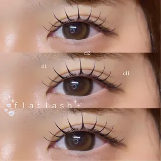 マツエク・マツパ Mell Yuuna ♡パリエク /束感のマツエク・マツパデザイン