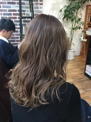 ロング カラー 木下大地 HAIR Oneのヘアスタイル