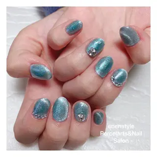 ミディアム ネイル 👑enen style👑のネイルデザイン