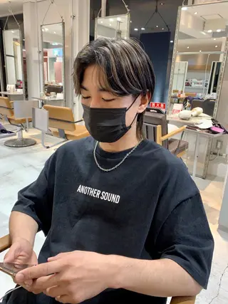 ショート カラー メンズ 大阪韓国ヘア 🦋RINKAのヘアスタイル