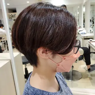 ショート 社内カット講師・店長 菅原賢一のヘアスタイル