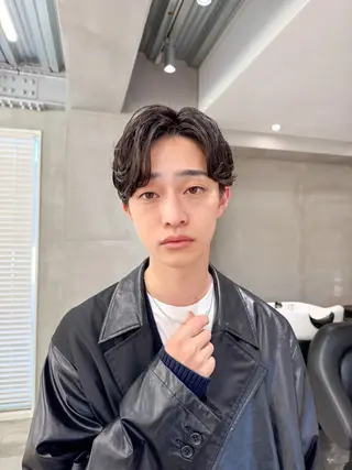 メンズ 山中 束真のヘアスタイル