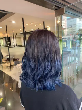 ミディアム カラー 髪質改善カラー🫧 舘田千乃のヘアスタイル