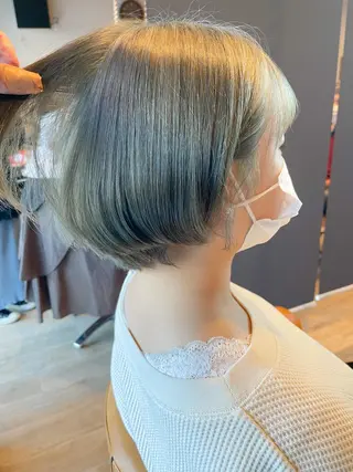 ショート 髪質改善/ブリーチ 田代 龍我のヘアスタイル
