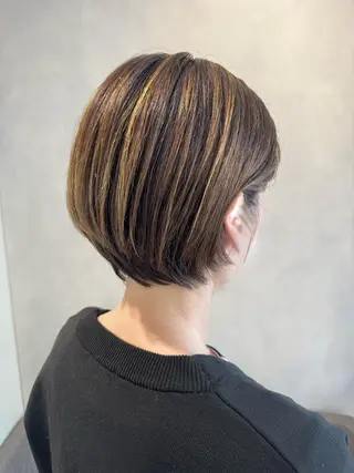 ショート カラー 清水 洋孝のヘアスタイル