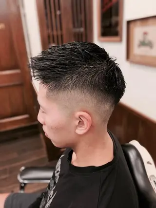 ショート メンズ HIROGINZA ヒロ銀座 青山所属・マツオ リュウホウ🐉のヘアスタイル