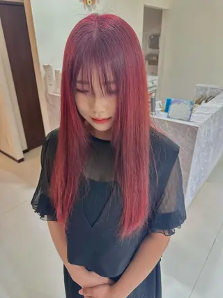 ロング カラー JILL by charme所属・小山/透明感カラー/ レイヤー/中茎涼太のヘアスタイル