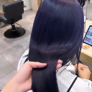 ロング カラー デザインカラー 🥨HAZUKiのヘアスタイル