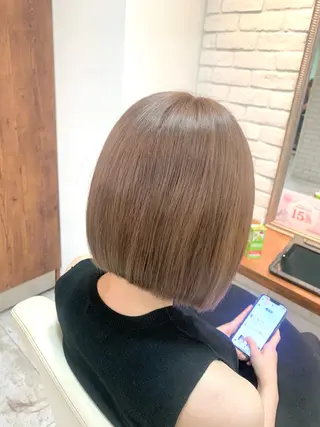 ショート カラー 髪質改善 ೀyuikaのヘアスタイル