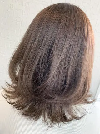 セミロング 🥇近藤 恭輔🥇 Recharme新保のヘアスタイル