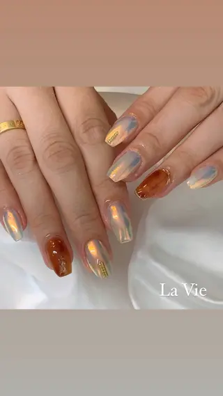 ロング 竹下 凌香のネイルデザイン