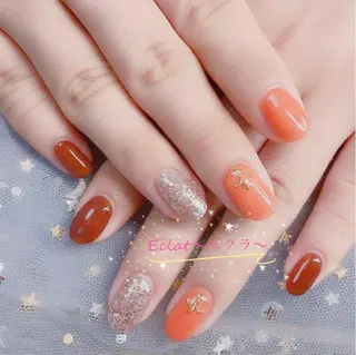 ネイル ネイルサロンエクラ 🫧Shizukaのネイルデザイン