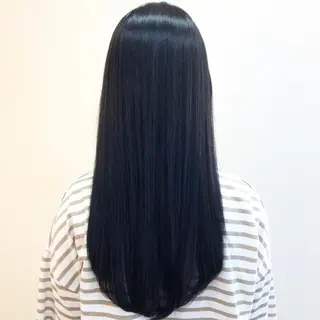 ロング カラー 🟢NEGi🟣 🫧髪質改善のヘアスタイル