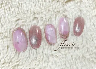 ネイル フルリール 【プライベートサロンのネイルデザイン