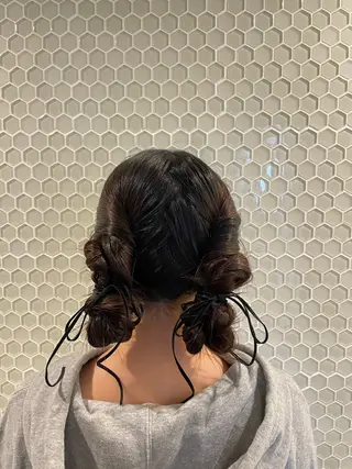 ロング 透明感🍨レイヤー ヘアセット/miyuのヘアスタイル