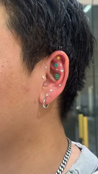 なぽ ❤︎ y2k/韓国nailのネイルデザイン