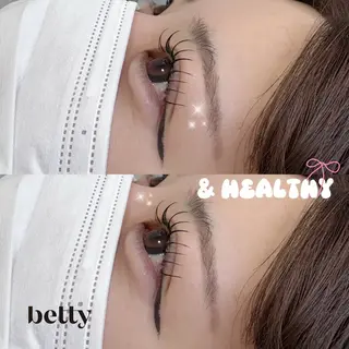 マツエク・マツパ betty nanamiのマツエク・マツパデザイン