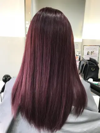 ロング カラー 関口 友行のヘアスタイル