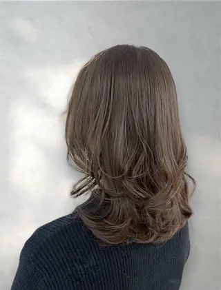 ミディアム Eir 神戸所属・髪質改善/縮毛矯正 長井 美佐子のヘアスタイル