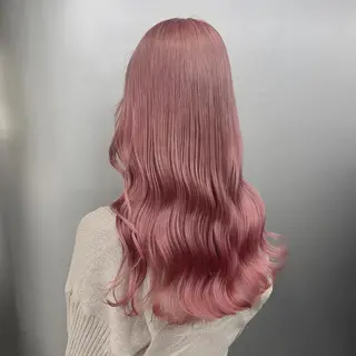 ロング カラー ゆるふわ透明感カラー 🎀ほの/表参道のヘアスタイル