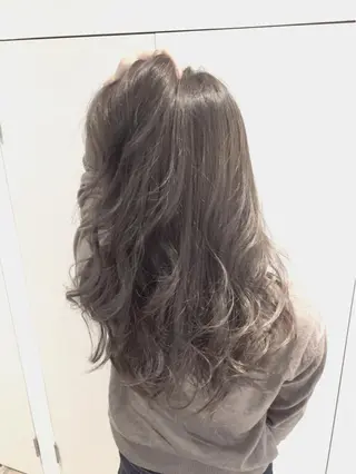 ショート ミディアム セミロング ロング カラー due hair 京都駅前店 MILBON オージュア認定サロン【デューヘアー】所属・ハイトーンブリーチ 土坂 由志【京都】のヘアスタイル