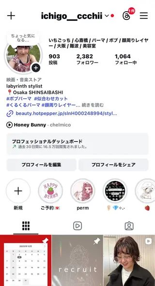 Labyrinth所属・Labyrinth /  ichigoのヘアスタイル