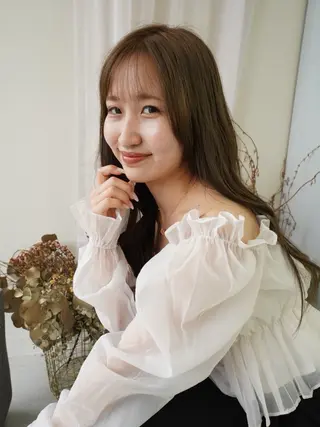 ロング カラー YUIMARL岡山店 YUNOKA🦋🫧のヘアスタイル