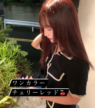 ロング カラー スパイラルパーマ 🌐hina⭐️のヘアスタイル