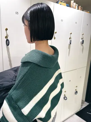 ショート Ocean Hair&Life  【オーシャンヘアーアンドライフ】所属・水田 成美のヘアスタイル