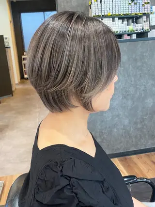 ショート 美髪縮毛矯正/ 似合わせ🔹田中 守のヘアスタイル