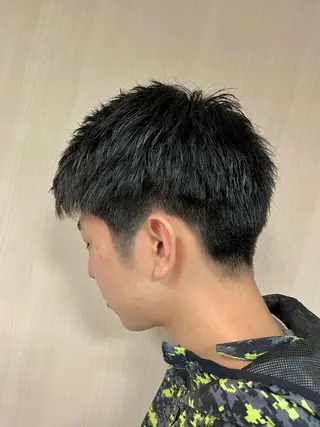 ショート メンズ ウスイマイコ カット/ケアカラーのヘアスタイル