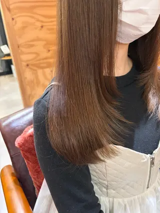 セミロング カラー ♡オシャ髪♡AI ✂️newi町田のヘアスタイル