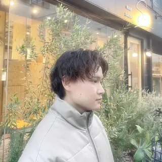 パーマ メンズ ショート 【Sia中野新橋🫧 kaho】のヘアスタイル