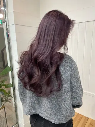ロング カラー HIKARU副店長/ ✨️髪質改善のヘアスタイル