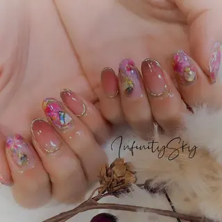 ネイル infinity skyのネイルデザイン