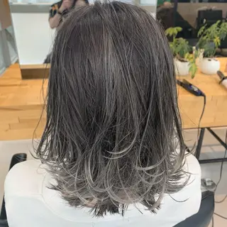 ミディアム カラー 透明感◎ / 艶髪 /  森田のヘアスタイル