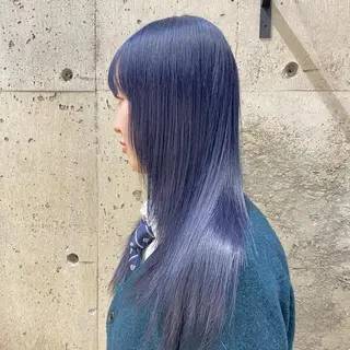 ロング カラー souco/ moenoのヘアスタイル