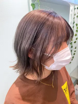 ショート カラー 岡野 静華のヘアスタイル