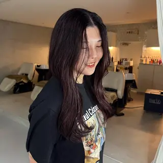 ロング カラー kaikohair&artstudio所属・リミ☁️ モデル募集中のヘアスタイル