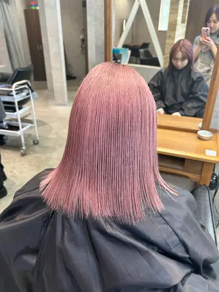 ミディアム カラー suri-ru hair【スリールヘアー】所属・FURUSAWA AOIのヘアスタイル