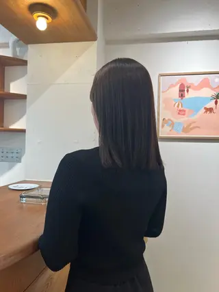 カラー aiko【艶カラー ・ミニモ年内で終了】のヘアスタイル