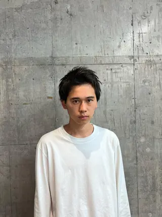 ショート カラー パーマ メンズ メンズパーマ /SUNAOのヘアスタイル