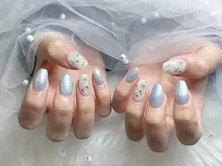 ネイル 【Eclat ｴｸﾗ】nail＆beauty所属・Eclat〔ｴｸﾗ〕 MOEKA𝜗𝜚*のネイルデザイン