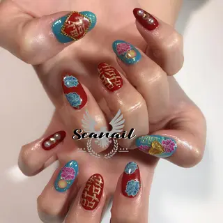 ネイル 小尾 栞のネイルデザイン