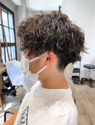 パーマ メンズ メンズ特化ニュアンス パーマ　RYOのヘアスタイル